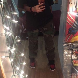 Vintage camo cargo pants